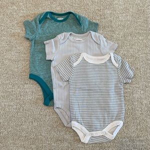 3-item Neutral Baby Onesie Bundle, 3-6 mo